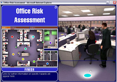 office risk assessment screen shot